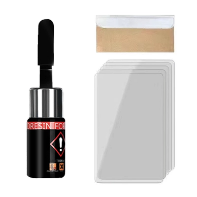 Household window glass repair liquid car front windshield crack mirror fish tank scratch crack seamless glue repair (Auto glass repair liquid) - single-bottle-slight-scratches