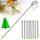 Cross-border high-altitude fruit picker fruit picker stainless steel splicing rod high-altitude fruit picker