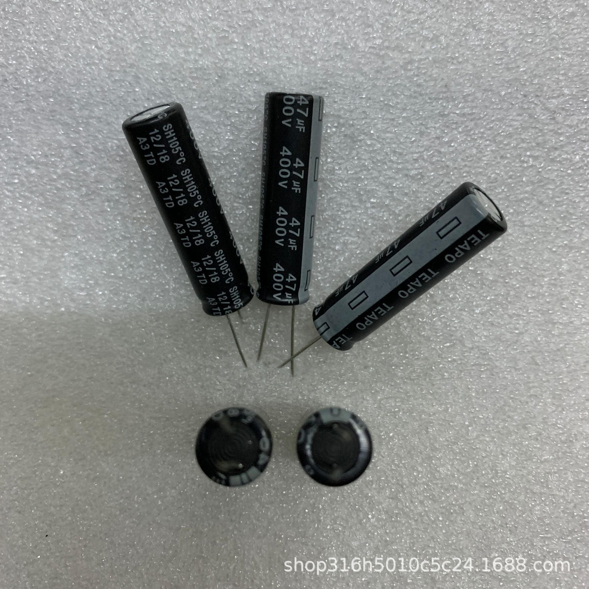 47UF400V 10*40MM 超细体积   超薄液晶显示屏专用台产电解电容