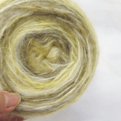 Gradient yarn ball for scarf, 50 g long-section dyed, medium-thin weight