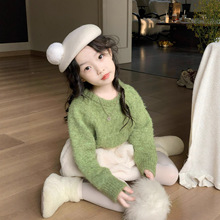 女童童裙2025新款秋冬韩版设计感百搭时尚半身裙毛毛短裙