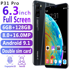 跨境手机P31 PRO 6.3寸大屏幕2+16G外贸安卓智能手机现货批发