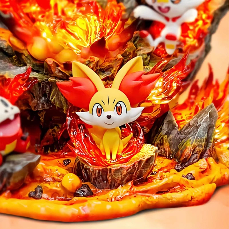 Pokemon ЯЙЦО Эльф Супер огненный стиль семья Ведро огненный дракон фигура подарок декоративная настольная модель статуя