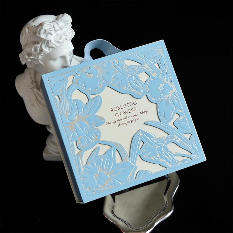 2025 nueva caja de regalo de cumpleaños, caja de regalo de mano, caja de regalo de bodas, caja de compromiso, caja de dulces, caja de regalo de mano