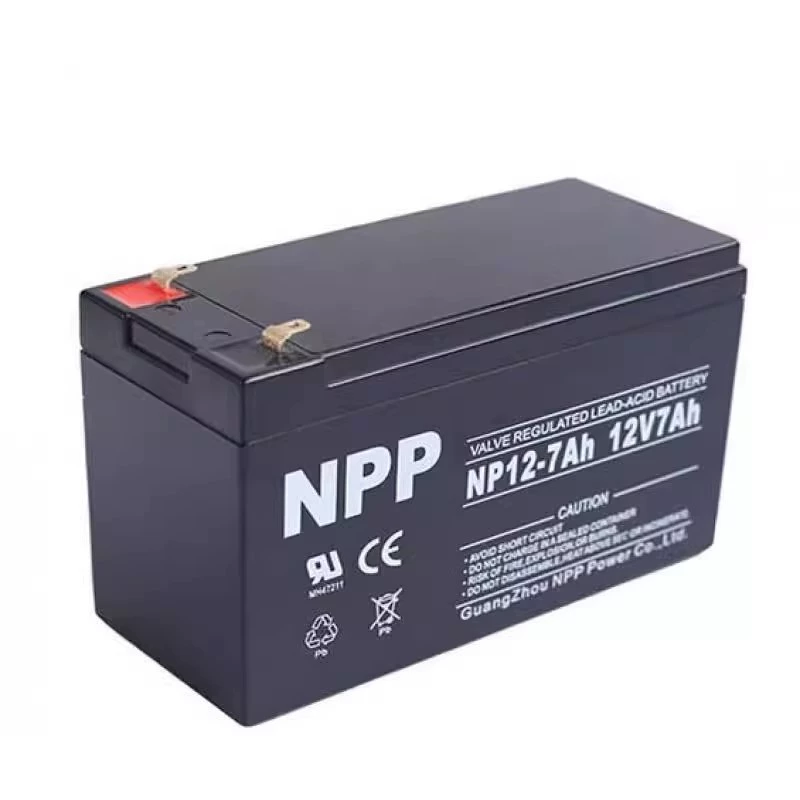 Аккумулятор NPP NP12-7Ah 12V5 9 12 17 20 24 38 65AH пожарный ИБП с экраном постоянного тока