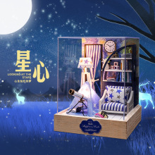 �Ҹ����� �Ҹ��Ę���DIYС������ƴ�bľ�������݄���Y��