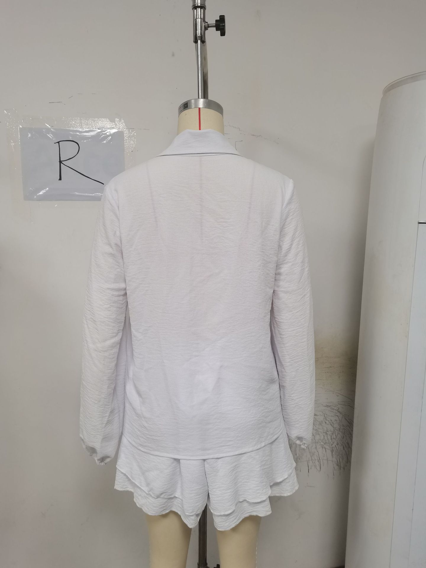 455g Weight Long Sleeve Sleeve Length Polyester Fabric Type Shorts Co-ord Set Sets Type 2 Pieces Set Quantity Holiday, Daily Occasion Turndown Neckline Regular Fit Fit Type Solid Color Pattern Summer, Spring Season Women's Gender Elegant, Streetwear Style Holiday Daily Women's Elegant Streetwear Solid Color Polyester Shorts Co-ord Set Shorts Sets 2