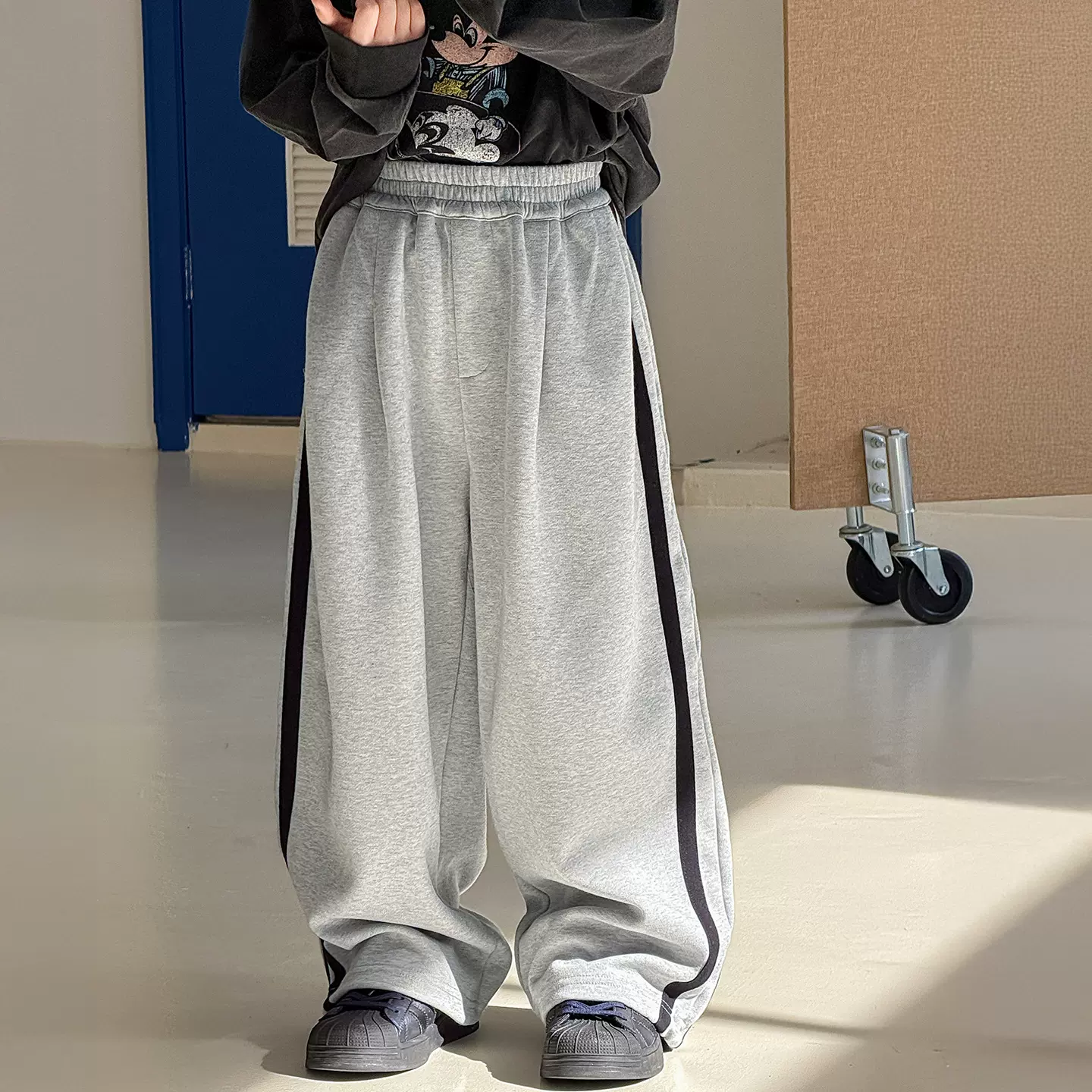 棉小铺男童卫裤儿童春季韩版2026新款春夏宽松宝宝运动童装裤子潮