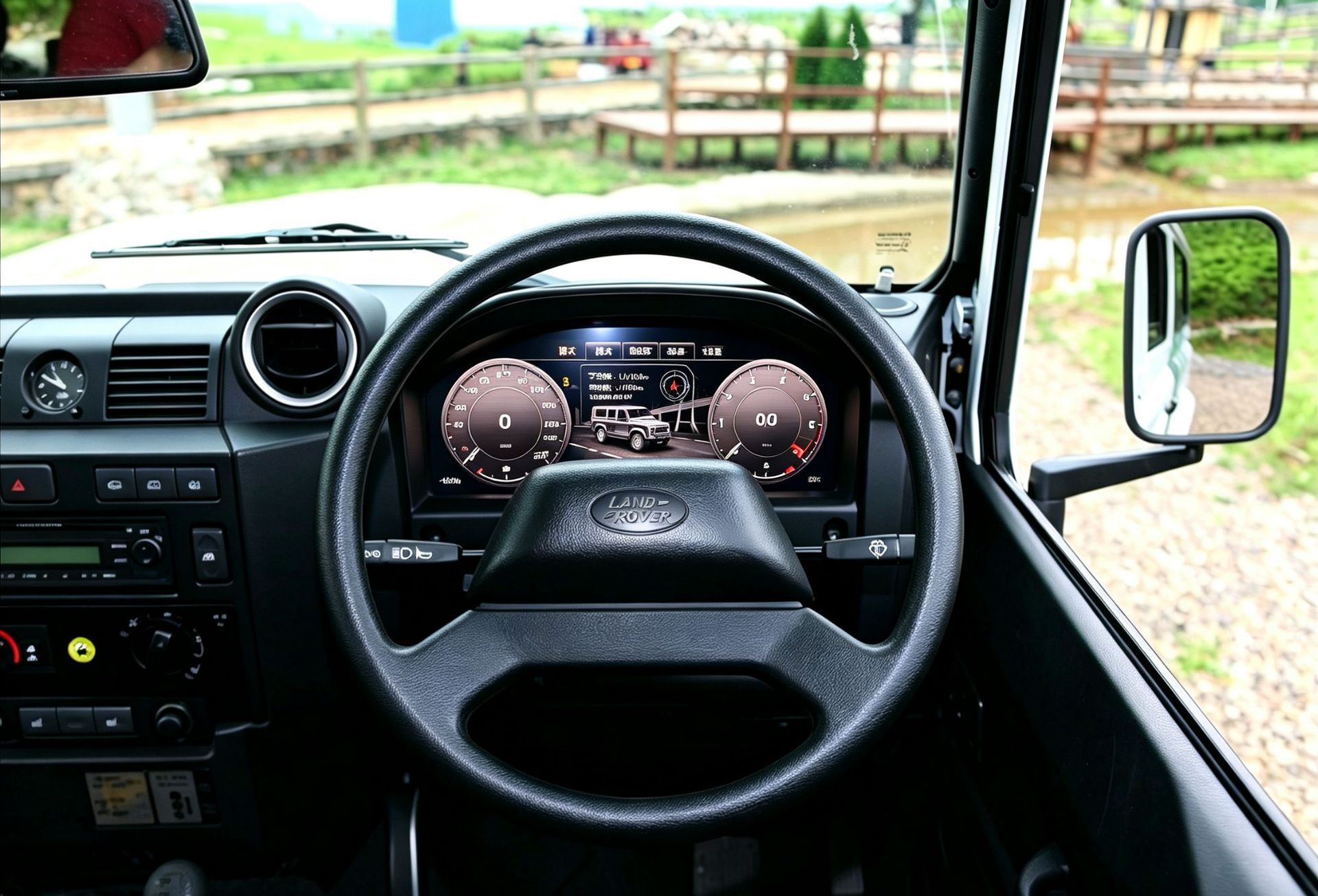 Suitable for Land Rover Defender Full Lcd Instrument Panel 12.3inch Old-To-New Instrument Assembly