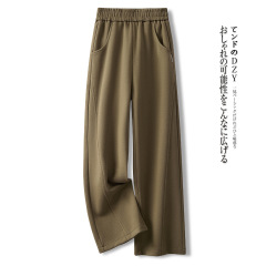 窄版阔腿裤香蕉裤女秋季2025新款垂感宽松超好看休闲裤显瘦直筒裤
