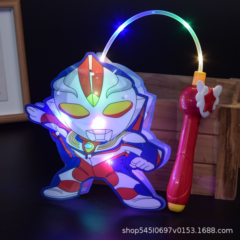 Ultra, music flashlight, red Ultraman Tiga, battery