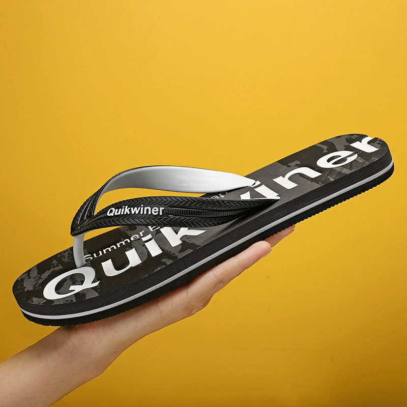 Трансграничная знаменитая в Интернете Мужская обувь больших размеров, летние новые Нескользящие шлепанцы на клипсах, удобные пляжные сандалии на мягкой подошве