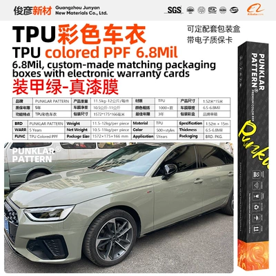 Full Body Color Change Heat – Car paint protective film - tpuarmor-green-152m-15m-roll