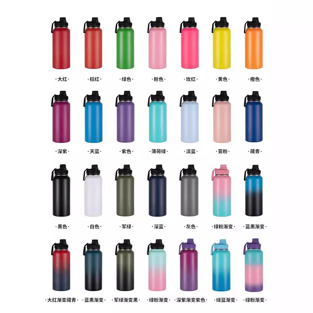 Кросс-бордерный 25oz/32oz/40oz термос 304 нержавеющая сталь