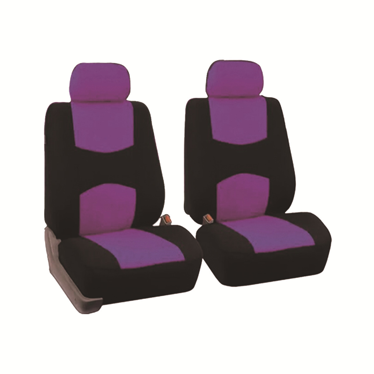 cubierta de asiento universal cubierta de asiento de automóvil de tela plana cubierta de asiento de automóvil general cuatro estaciones simple color combinado cubierta de asiento suave y cómoda image 4