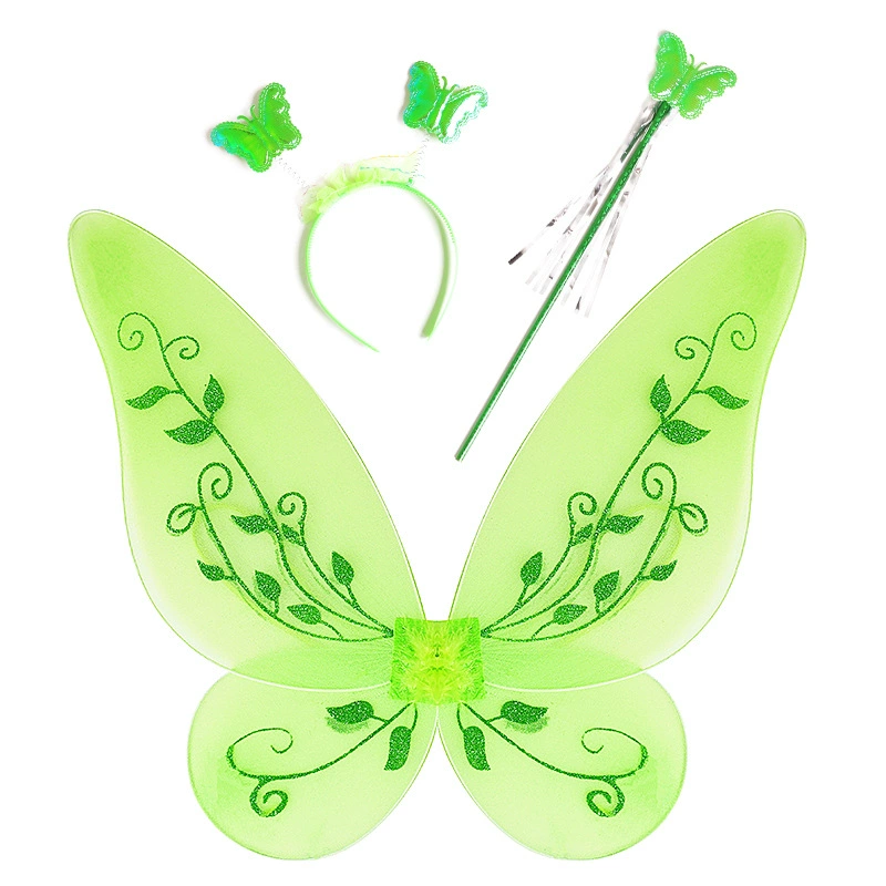Tinker Bell европейские и американские трансграничные Аксессуары для платья принцессы для девочек трансграничная Внешняя торговля комбинация ювелирных изделий для детей-эльфов