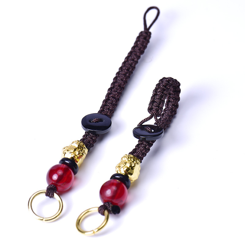 Pi Xiu Fu Money Bag Rotatable Fu Bag Key Car Keychain Pendant Men's and Women's Vintage Keychain Rope DIY Pi Xiu Fu Money Bag Rotatable Fu Bag Key Car Keychain Pendant Men's and Women's Vintage Keychain Rope DIY