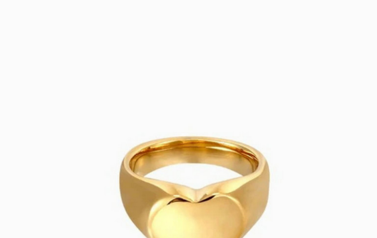 Retro stainless steel love ringpicture8