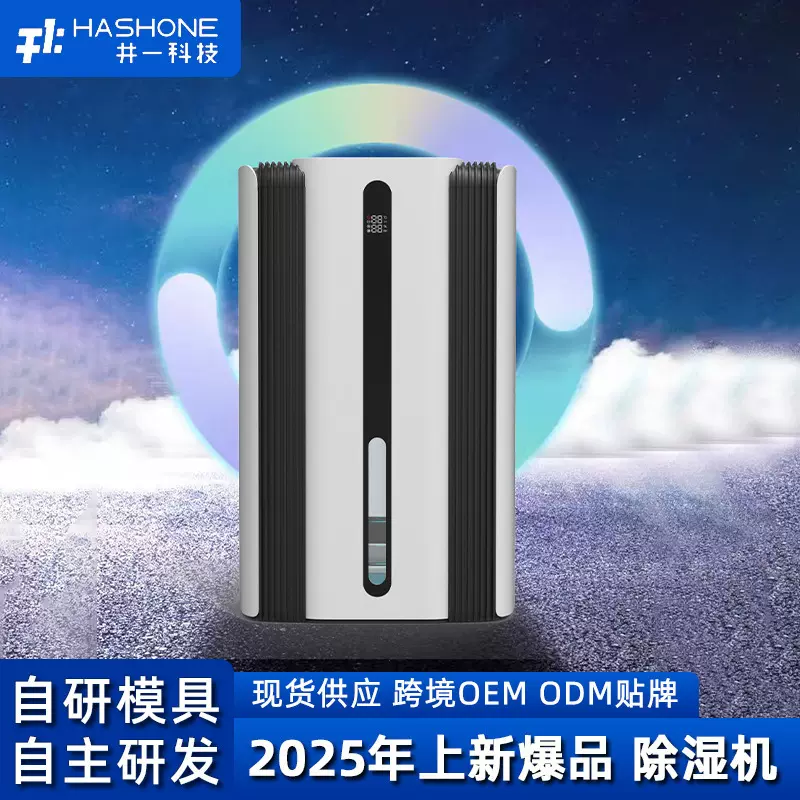 井一跨境除湿机负离子空气净化吸湿器回南天除潮神器家用新品除湿