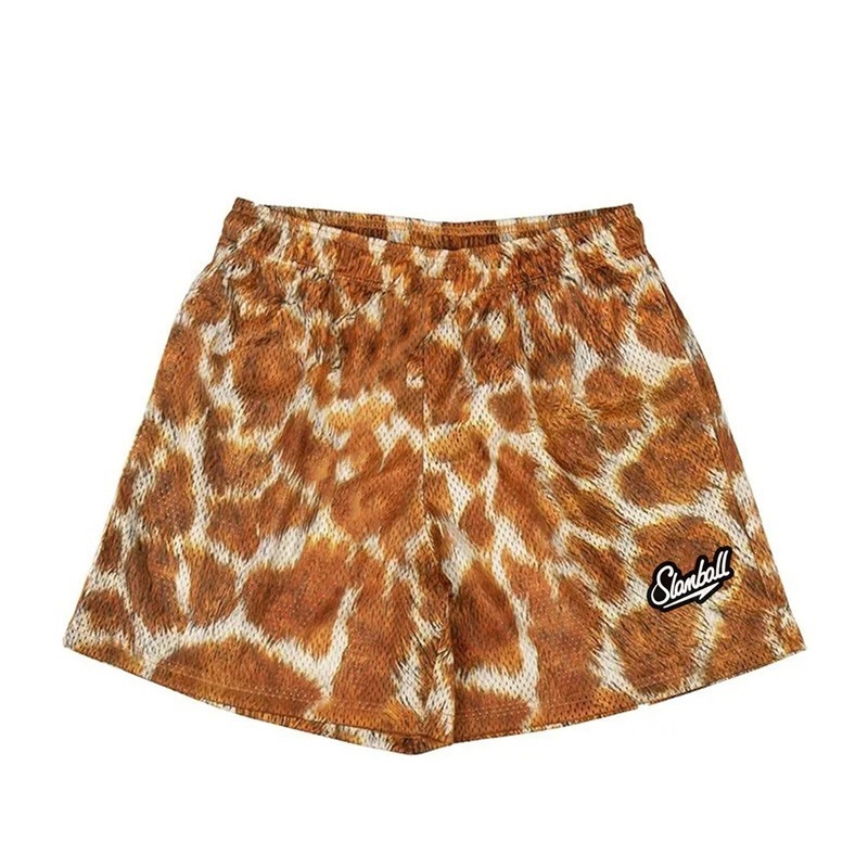Pantalones cortos americanos para hombres marca de tendencia retro marca de agua pantalones de baloncesto de secado rápido pantalones cortos de entrenamiento para hombres de verano