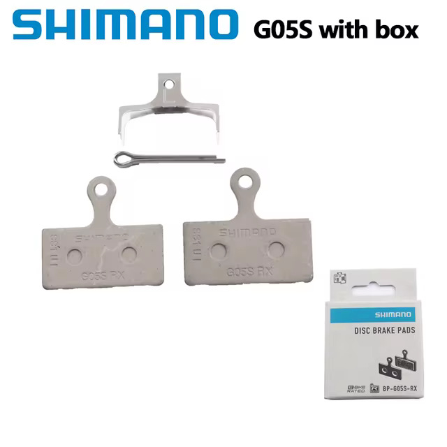 SHIMANO b05s g05s para hacer placa de freno de disco férula bicicleta de carretera bicicleta de montaña resina sin disipación de calor en caja