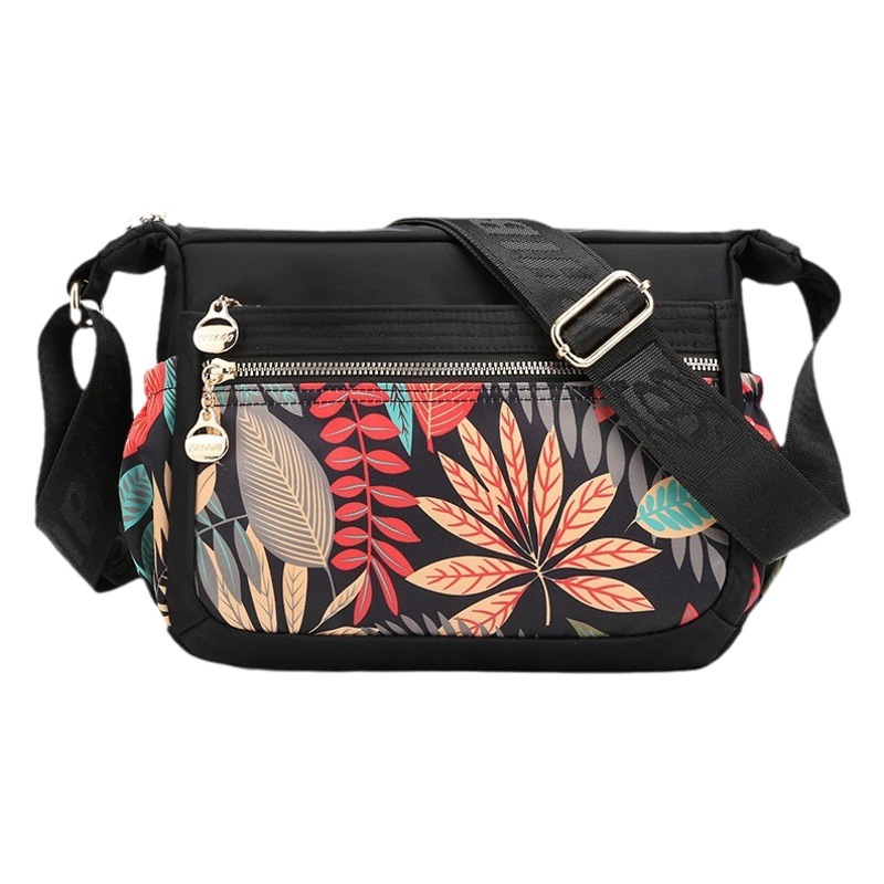 Chippo 2024 nuevo elefante árbol belleza solo hombro bolso femenino al por mayor nylon impreso casual mochila inclinada
