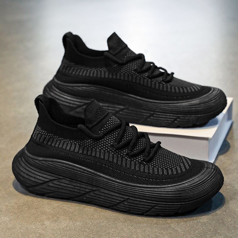 Plasă pentru bărbați, respirabilă, subțire, ultra moale, talpă groasă, rezistentă la uzură și mirosuri, sport de vară cu scobituri_voghion.com