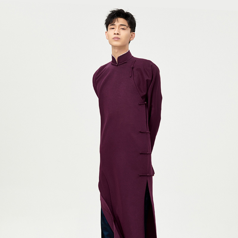 Cross-talk gown Deyun Chinese style cross-talk gown Cross-talk gown Deyun Chinese style cross-talk gown