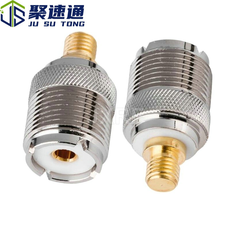 JXRF coaxial connector SO239 UHF female to flat head M6 handstand walkie-talkie antenna adapter RF head JXRF coaxial connector SO239 UHF female to flat head M6 handstand walkie-talkie antenna adapter RF head