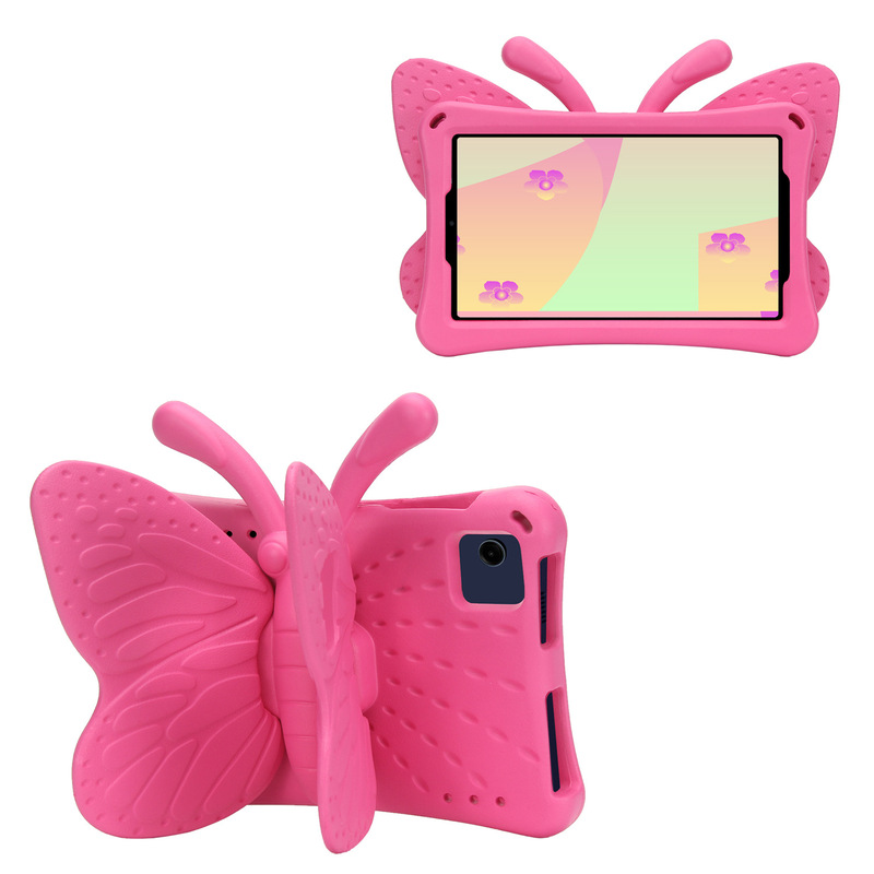 Suitable for A9 Cartoon Butterfly A7Lite Tablet Protective Case A11 Kidsren's Stand Anti-Fall Case T290 Shell