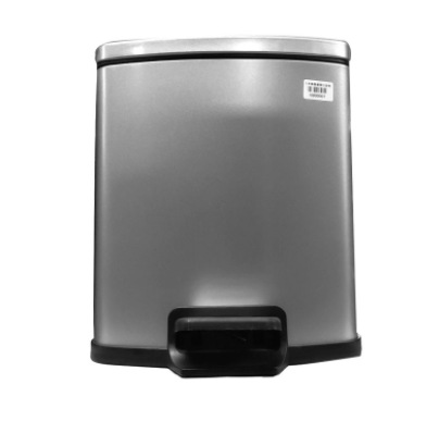 HT   方形脚踏缓降垃圾桶   黑钛 235*185*345cm  6个/件