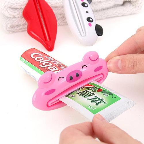 3C02 creative cartoon animal shape toothpaste squeezer Korean lazy cosmetics facial cleanser squeezer 20g