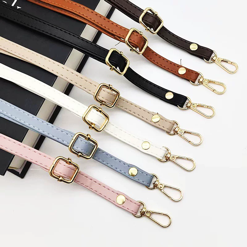 Adjustable polyurethane straps one shoulder, changeable bag strap handmade, mobile phone, bag accessory