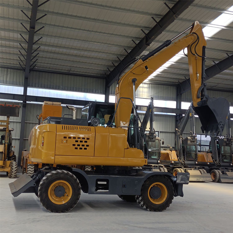 挖掘机源头厂家 轮式挖掘机易操控 轮式挖土机