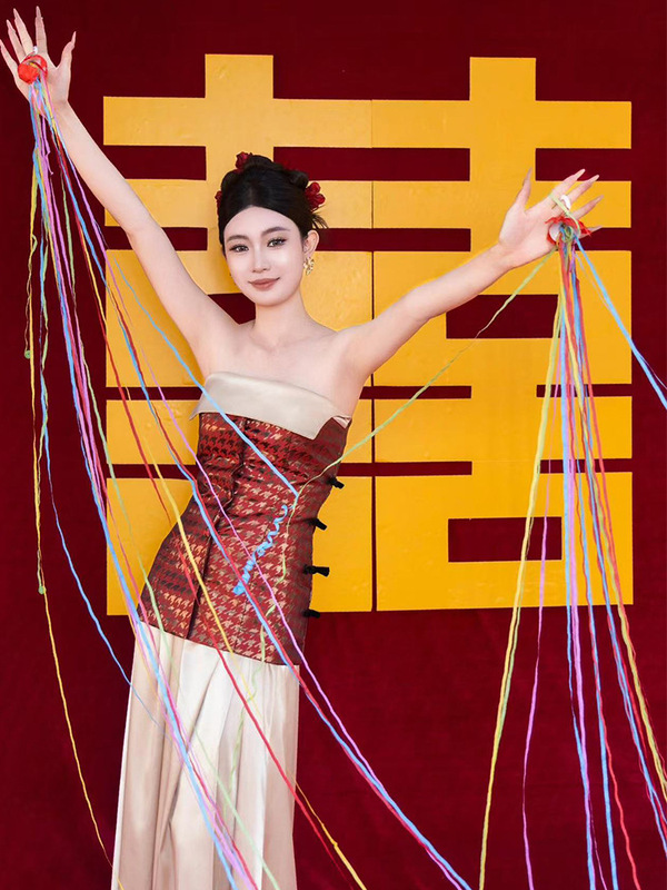 新娘礼服2025新款小个子高端结婚敬酒服订婚礼服新中式婚服嫁衣|undefined