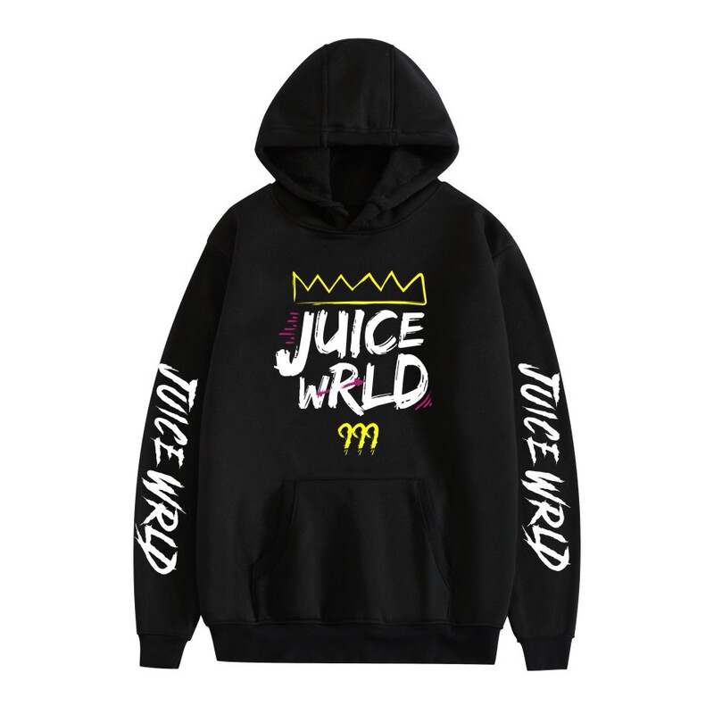 New 2019 American Singer Juice Wrld Printed Fashion Loose Men's and Women's Hooded Sweatshirt Export New 2019 American Singer Juice Wrld Printed Fashion Loose Men's and Women's Hooded Sweatshirt Export