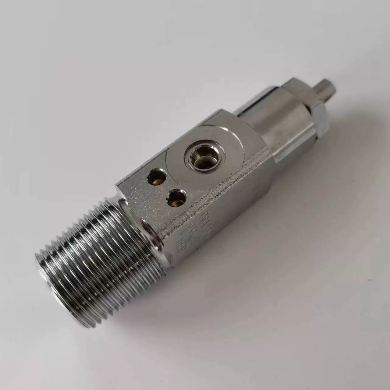 Кислородный клапан с гальваническим покрытием CGA870, кислородный клапан американского стандарта, 4,6 л, алюминиевый баллонный клапан