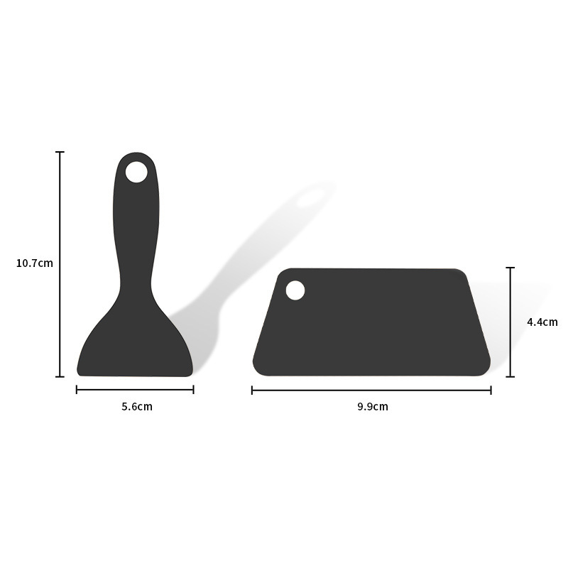 Refrigerador pequeño raspador de plástico para la eliminación de raspadores de papel pintado cuchillas raspadoras de papel pintado herramientas de película de automóviles para teléfonos móviles