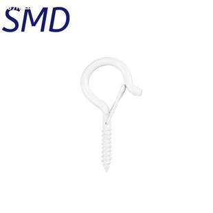 J8 Hook Safety Hook Cup Screw White Type Wall Flower Pot Anti-Question Mark Ceiling Black Light Hook Removal G3