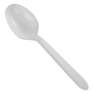 Disposable Spoon Plastic Separate Packaging KFC Porridge Spoon Take-out Packaging Fast Food Soup Spoon Ice Cream Dessert Spoon