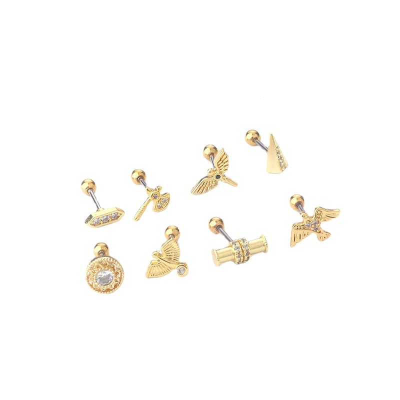 Серьги из нержавеющей стали, пирсинг, новая коллекция, 20G
