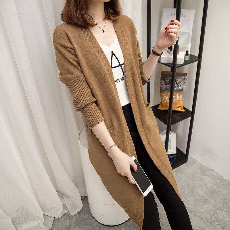 Women's cardigan sweater, relaxed style, loose fit, suitable for spring and autumn, 2024 new hot-selling women's top.