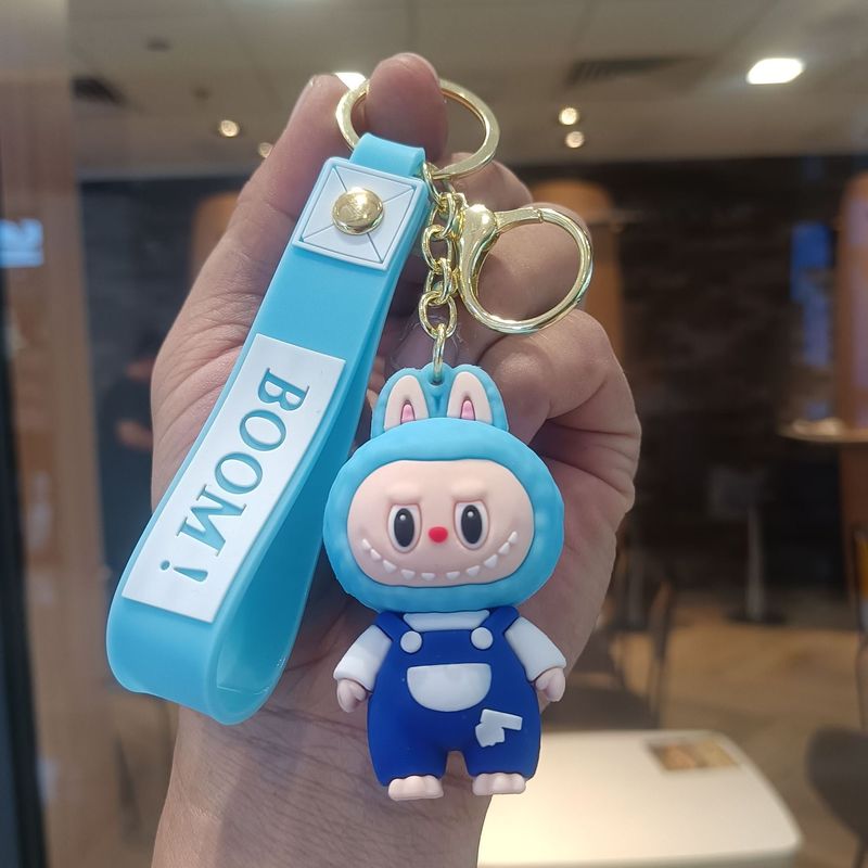 クリエイティブホットスタイルラブブキーホルダー漫画リトルシープペンダントおもちゃベビーグラバーかわいいキーチェーンリング卸売|undefined