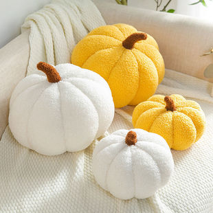 Ins Style Creative Pumpkin Pillow Living Room Sofa Pillow Bedroom Decoration Ornaments Bay Window Pillow Girl Birthday Gift