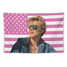 明星偶像JJ Maybank挂毯卧室客厅家居挂墙背景装饰挂毯厂家直销