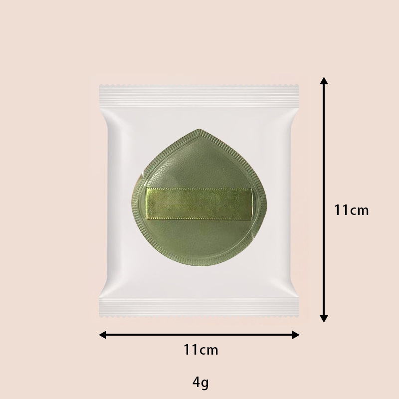 Cojín de aire polvo soplo grande polvo seco soplo esponja polvo puff algodón caramelo 100 puntos sin maquillaje en polvo húmedo y seco de doble uso al por mayor