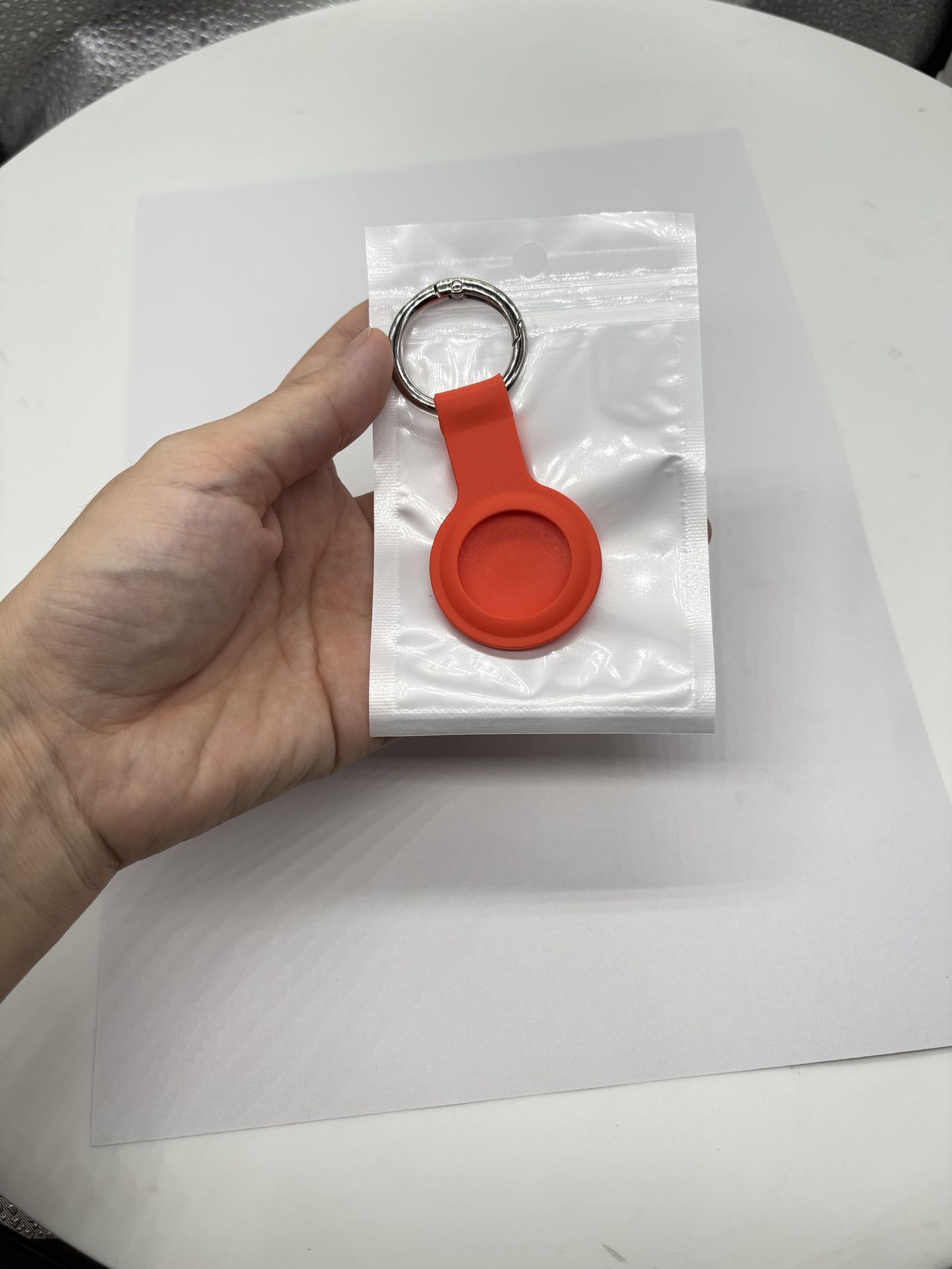Aplicable a Apple AirTag Silicone Cover Airtags Location Tracker Key
