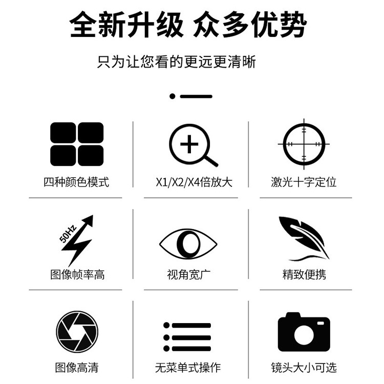 鑫思特热成像仪户外高清动物巡逻搜救红外成像夜视仪单筒望远镜