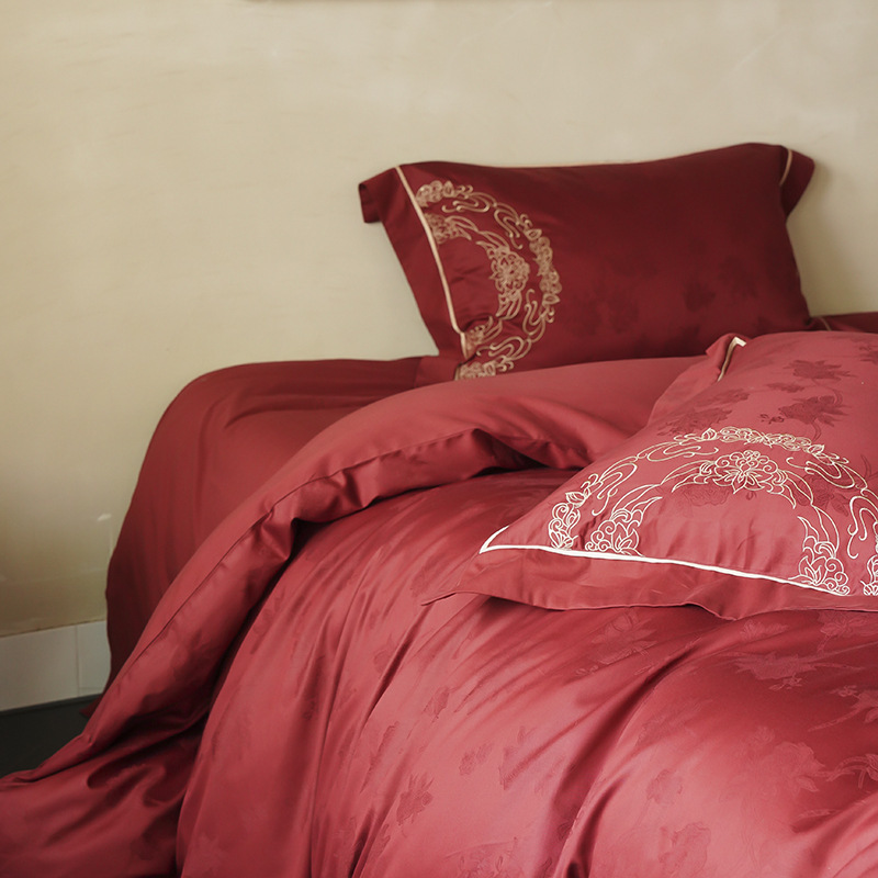 Luxury Cotton Duvet Cover Set High-end 4 Piece Bedding Range_voghion.com