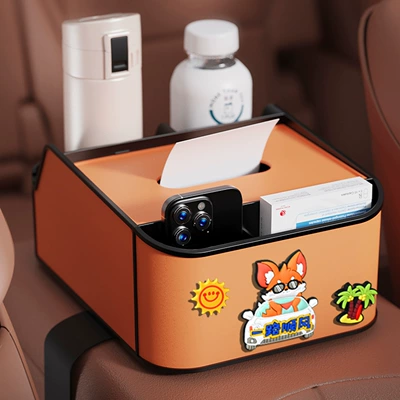 Car tissue box/set, Box Water Cup Holder Storage